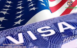 Dịch thuật công chứng hồ sơ xin visa Mỹ: Thủ tục hồ sơ cần thiết