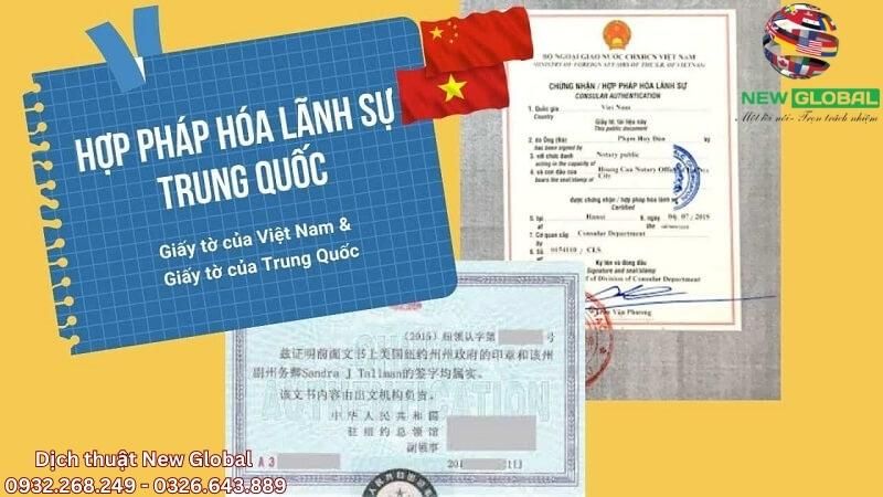 Tìm hiểu trình tự thủ tục hợp pháp hóa lãnh sự giấy tờ Trung Quốc